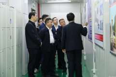 宜春市电子信息产业链招商小分队莅临珠海常天家具制造有限公司参观调研